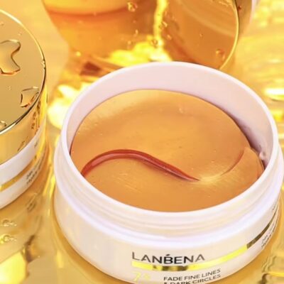 🔥[HÀNG CHÍNH HÃNG] Mặt Nạ Mắt LANBENA 24K Gold – Giảm Thâm, Bọng Mắt, Chống Lão Hóa, Dưỡng Sáng Da (60 Miếng)